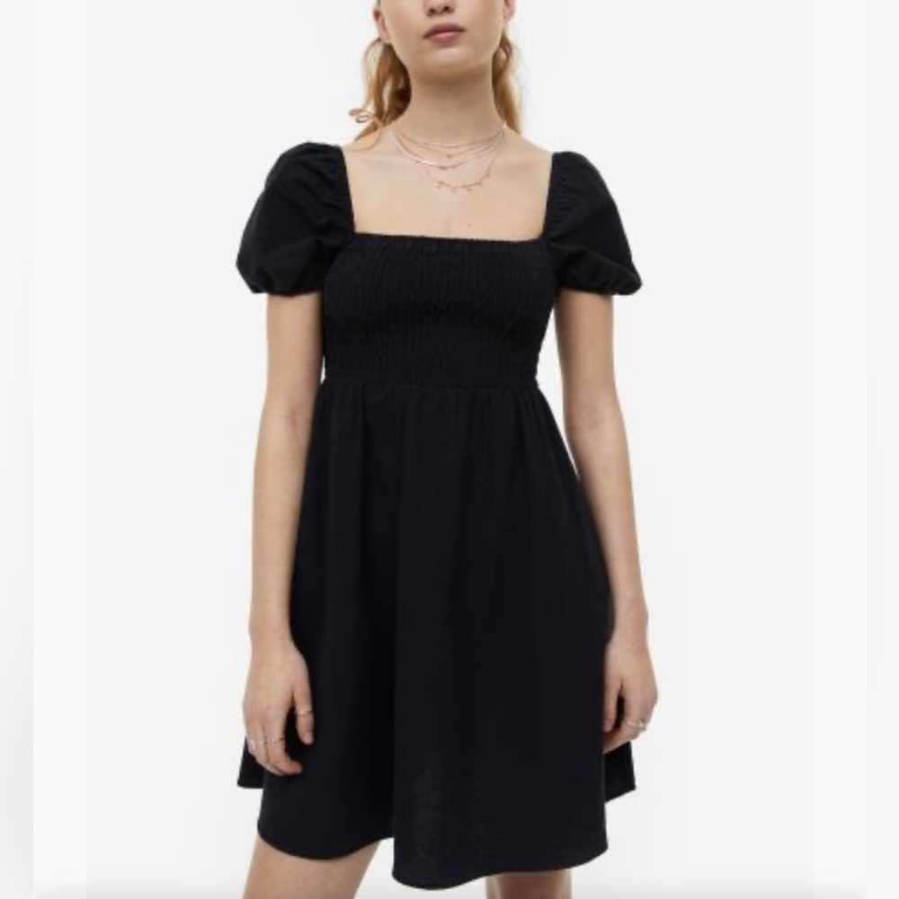 H&M smocked dress, xl